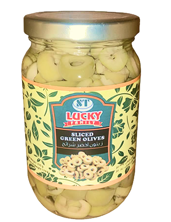 Sliced Green Olives