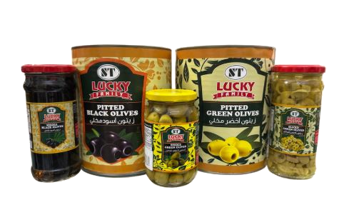 PITTED GREEN  OLIVES