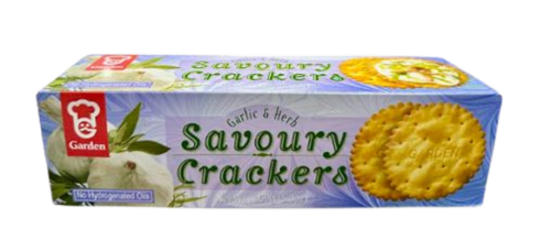 Savoury Garlic Crackers