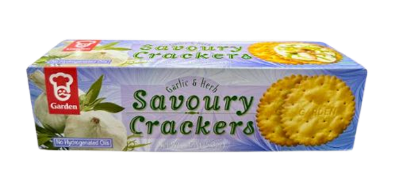 Savoury Garlic Crackers